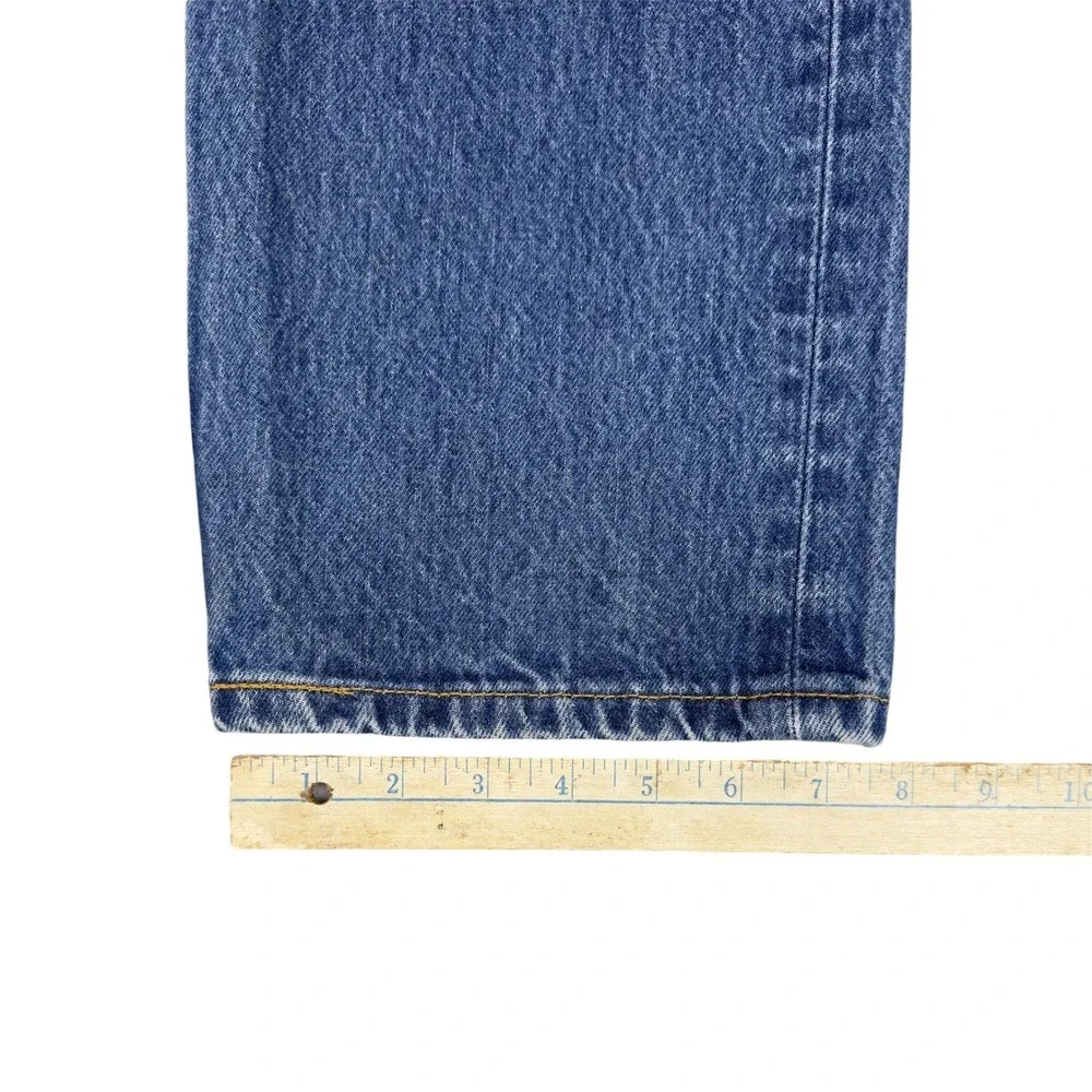 Vtg Y2K Levi's 501XX‎ Men's Jeans 32x32 Blue Straight Leg Denim Button Fly 2002